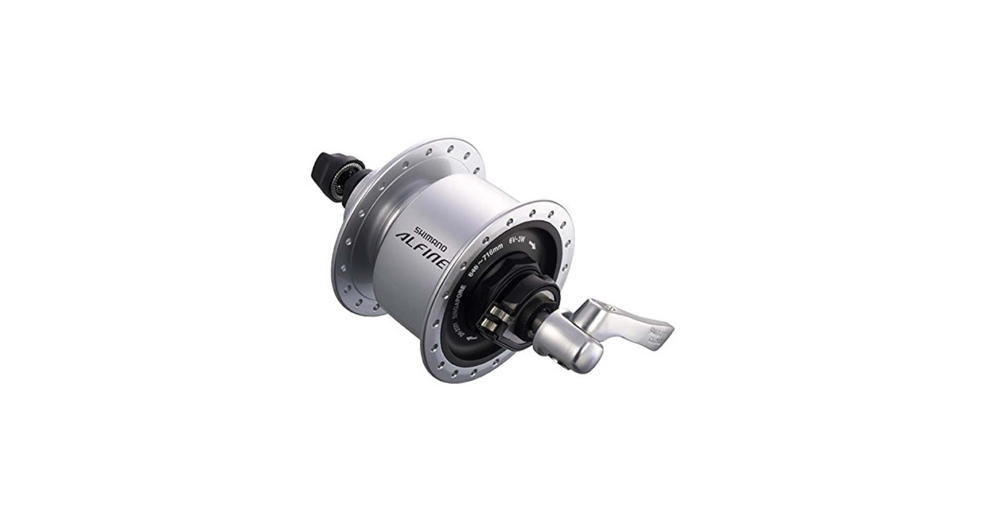 SHIMANO ALFINE DH-S501　32H　ハブダイナモ　ディスク Amazon.com : Shimano DH-S501 Alfine Dynamo Disc Hub (32H